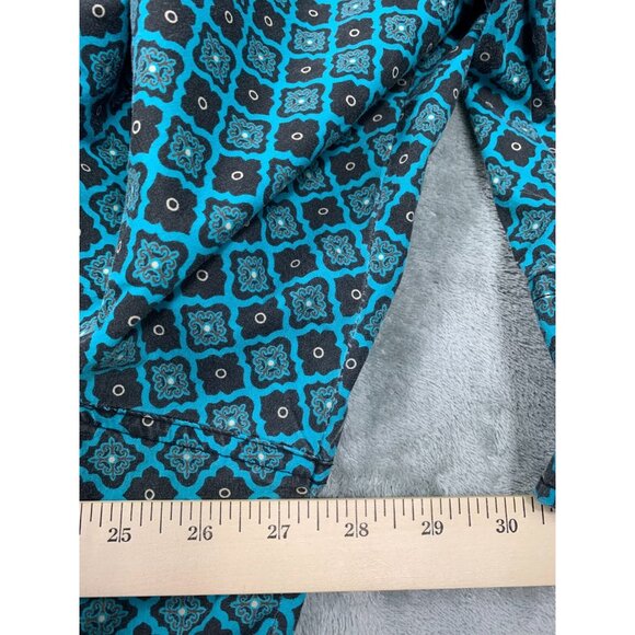 Vintage Wrangler Wrancher Pearl Snap Shirt Men 2XT Blue Geometric Western Tall - Picture 5 of 8